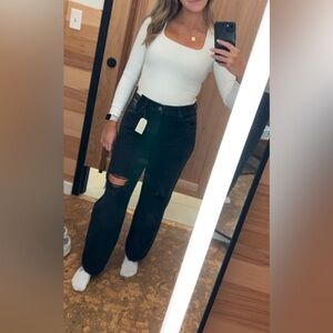 Levi's Women's Straight Leg Jeans - Black